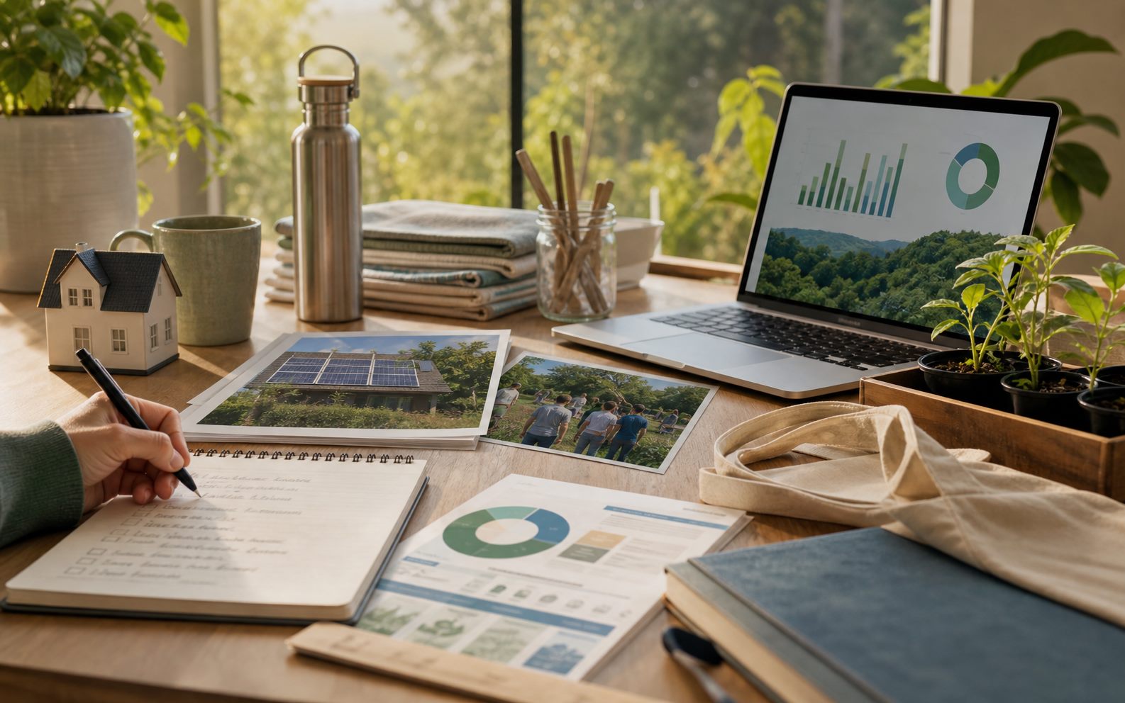 Practical household climate action notes